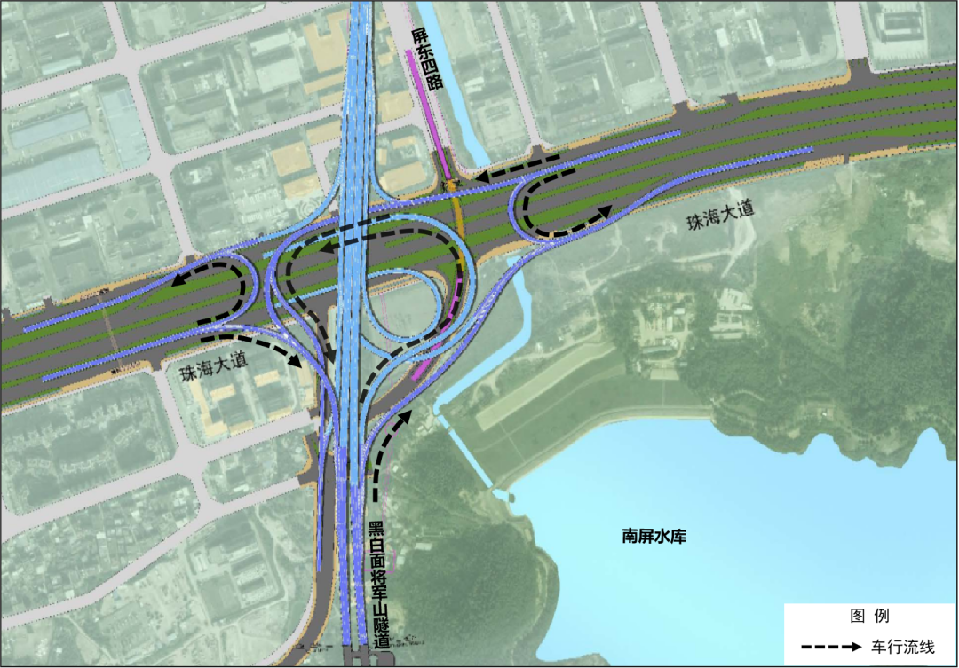 缓解道路交通压力 珠海将新建一座互通立交