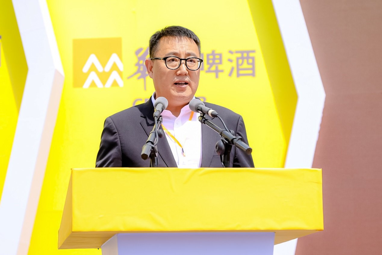 图丨华润啤酒（控股）有限公司 党委书记 首席执行官侯孝海致辞