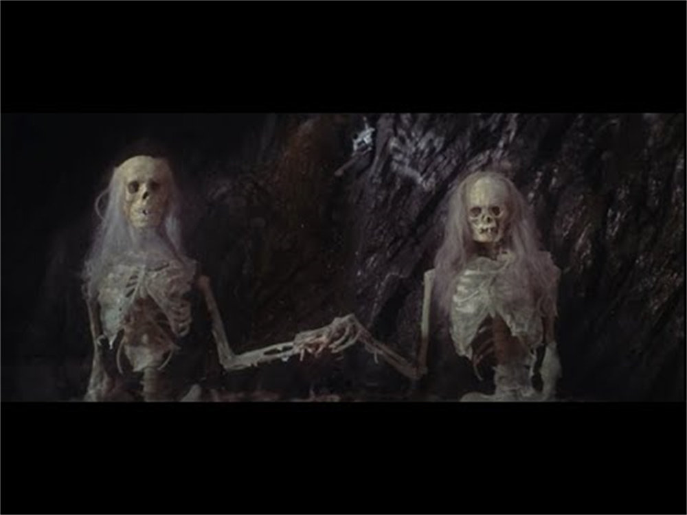 《萨杜斯》最后一幕采用直接在胶片上绘制特效的方式呈现。