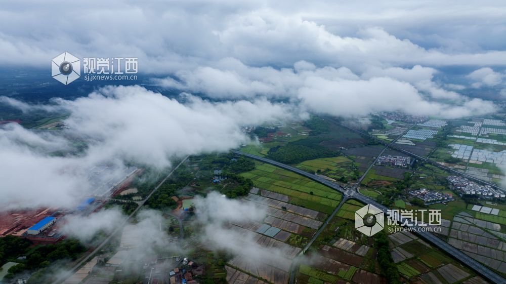 江西新餘環城路助力鄉村振興圖