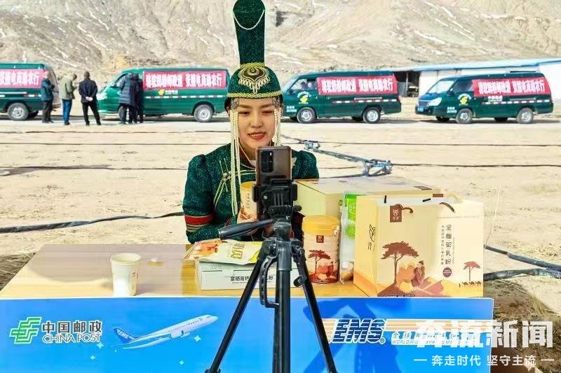主播带货"驼驼的" 张掖这场促销活动引10万人次围观