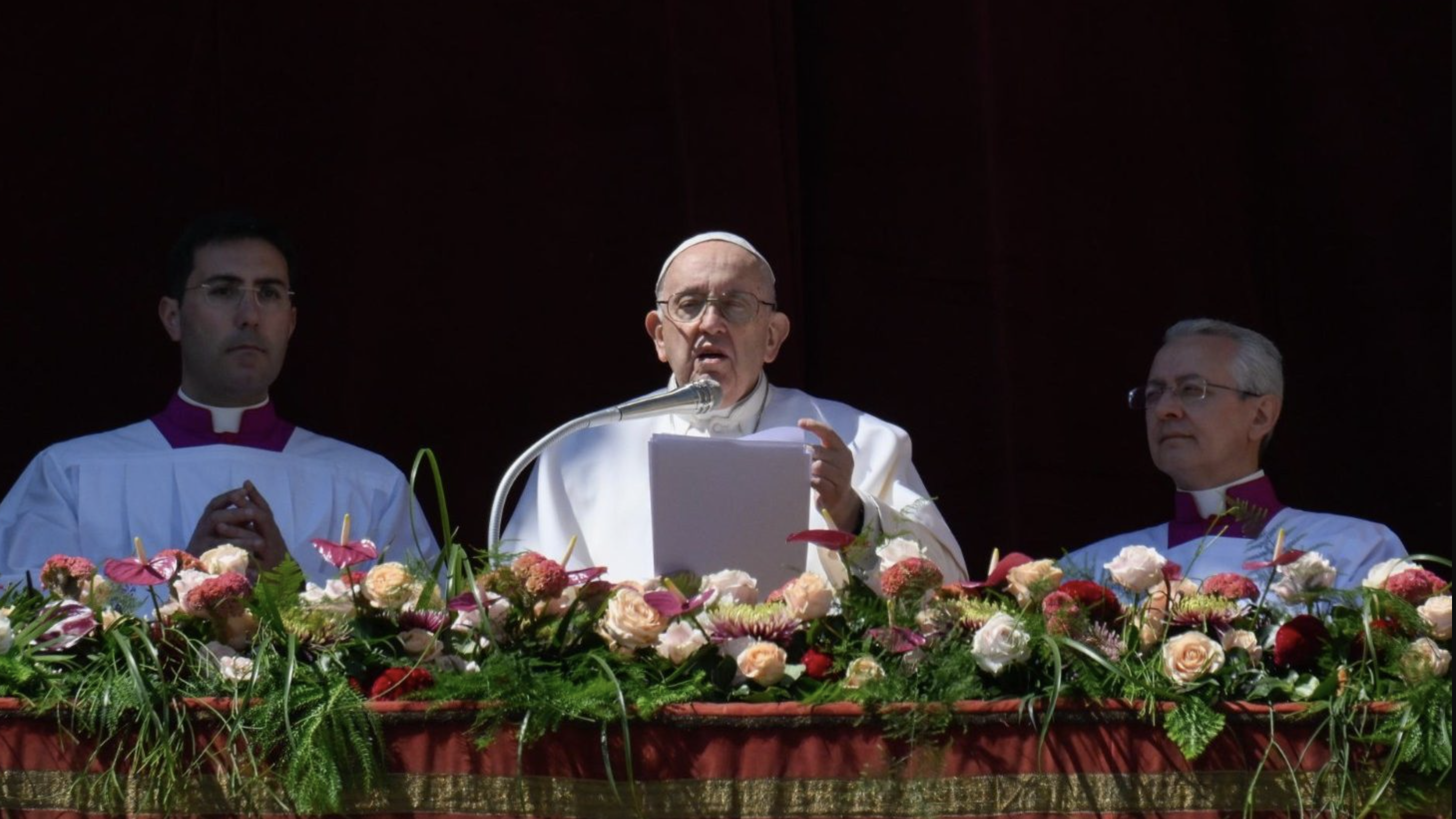 教宗复活节文告：祈求全球停止战争