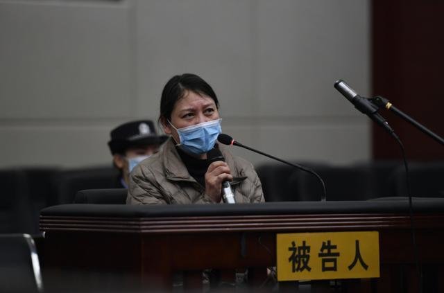 南昌市中级人民法院公开开庭审理劳荣枝案。图自南昌中院