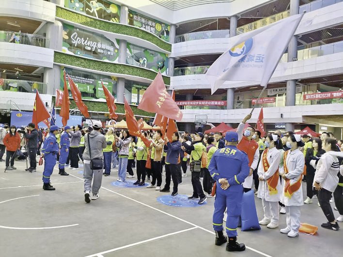 启动仪式现场 记者 杜磊 摄