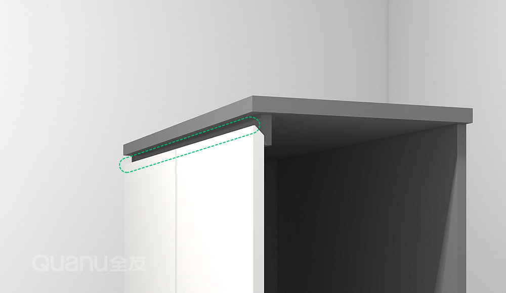 pg电子平台无拉手柜门如何实现？看完全友这6个设计终于明白了！(图3)