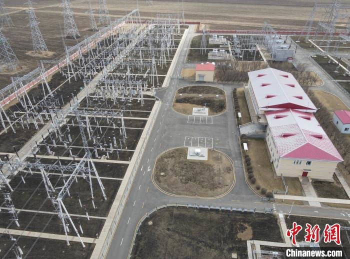 无人机巡检图像。　任强 摄