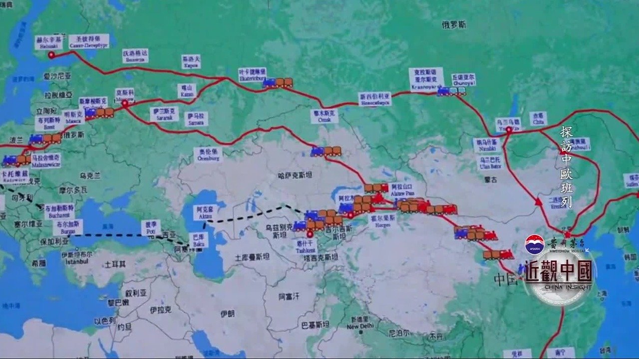 中欧班列形成三条运行通道，郑州国际陆港如何运作？