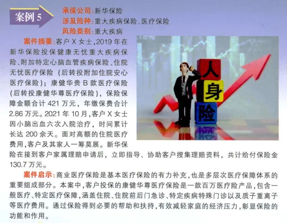 新华保险：理赔服务高质量