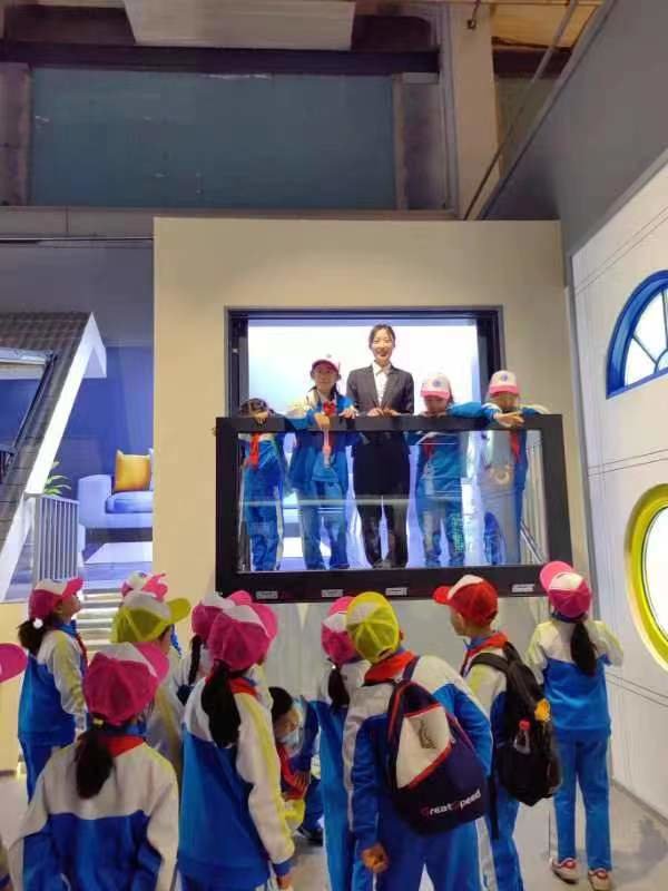 保定师范附属学校师生走进高碑店，研学课堂在身边绿色理念入心间