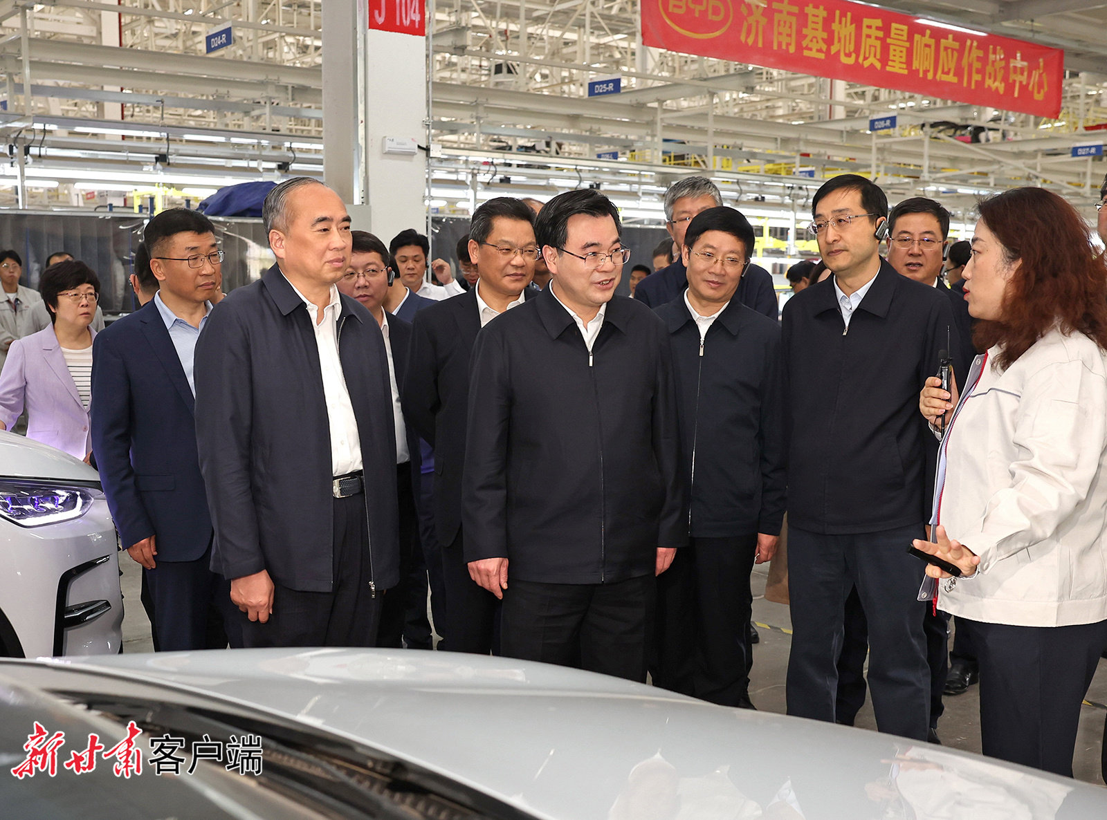 4月18日至20日，甘肃省党政代表团赴山东省学习考察、对接东西部协作工作。新甘肃&middot;甘肃日报记者 高樯