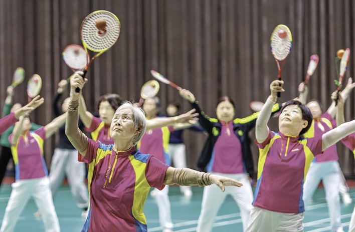 全民健身促健康&middot;同心共筑中国梦全国柔力球大篷车开进运城