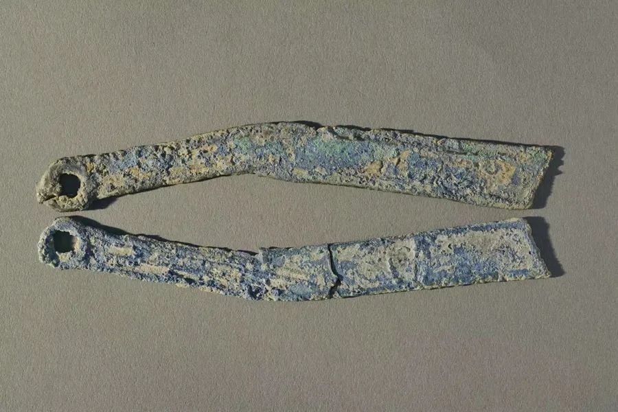 馆藏战国刀币（明刀）