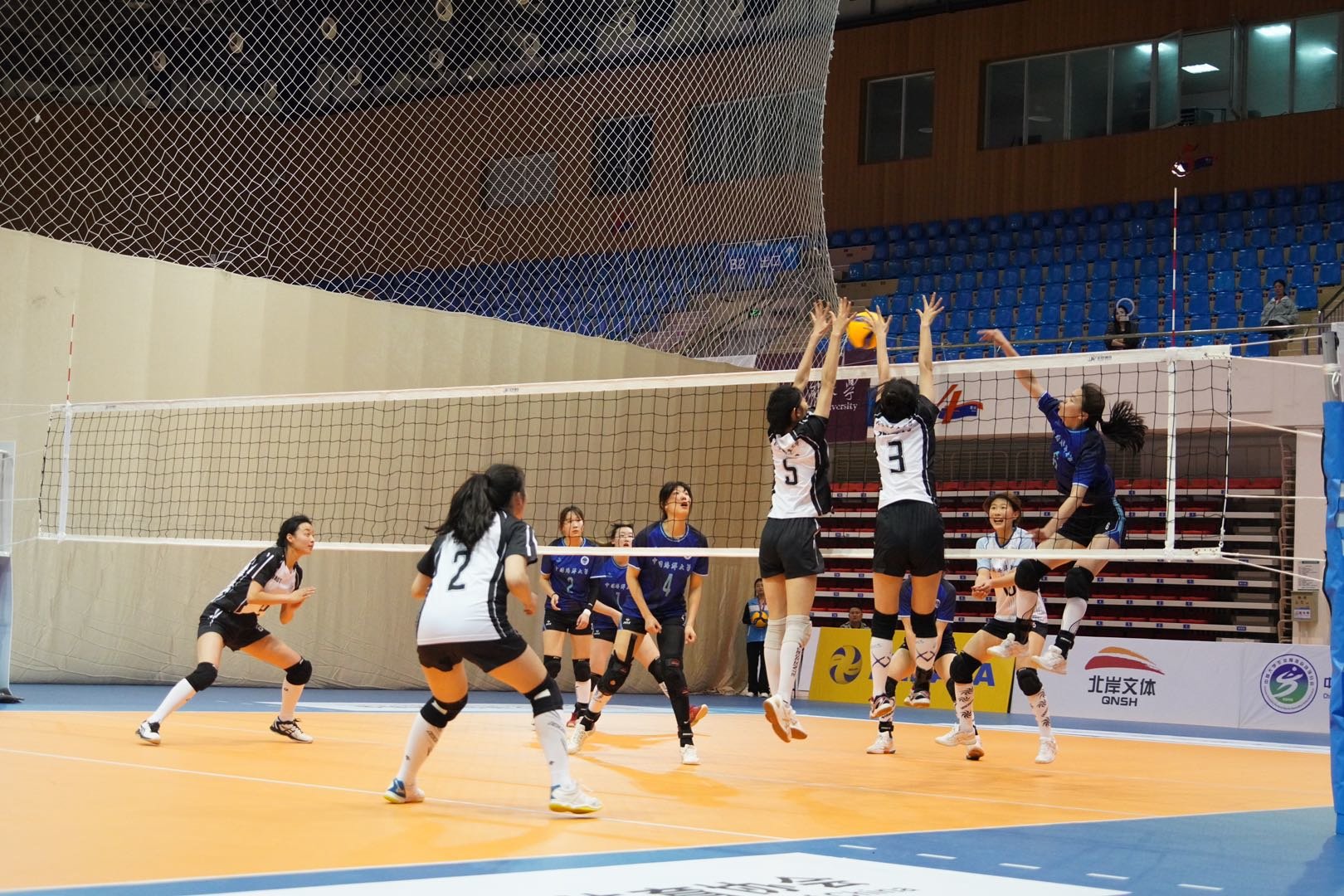 2022-2023中国大学生排球联赛（高水平组）北方赛区（女子组）在青岛城阳举行
