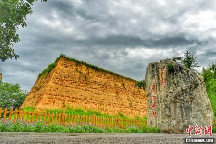 郑州商城遗址公园。郑州市文物局王羿 摄