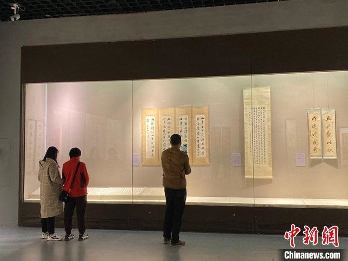 “南北文化巨擘”书画作品在吉林省博物院展出