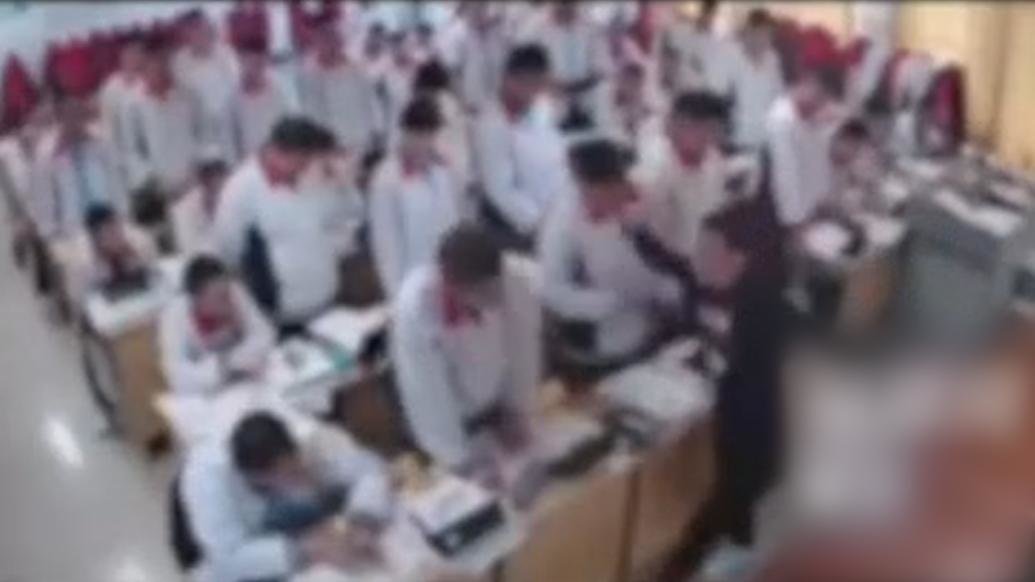 济南高新区教体局通报“中学老师体罚学生”:已停职接受调查_凤凰网视频_凤凰网