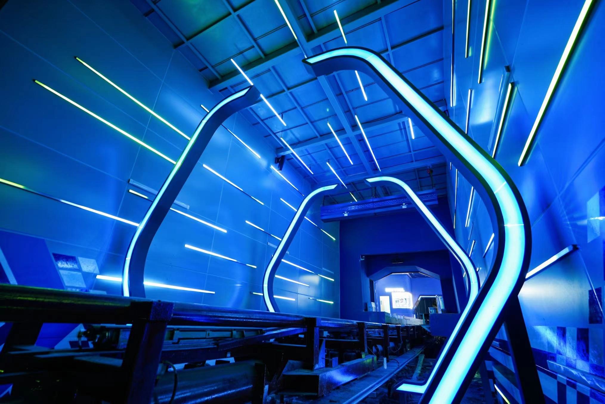 星际奇航矿山车震撼首发 武汉欢乐谷极速世界新区今日开放