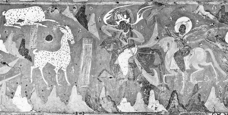 《鹿王本生故事图》