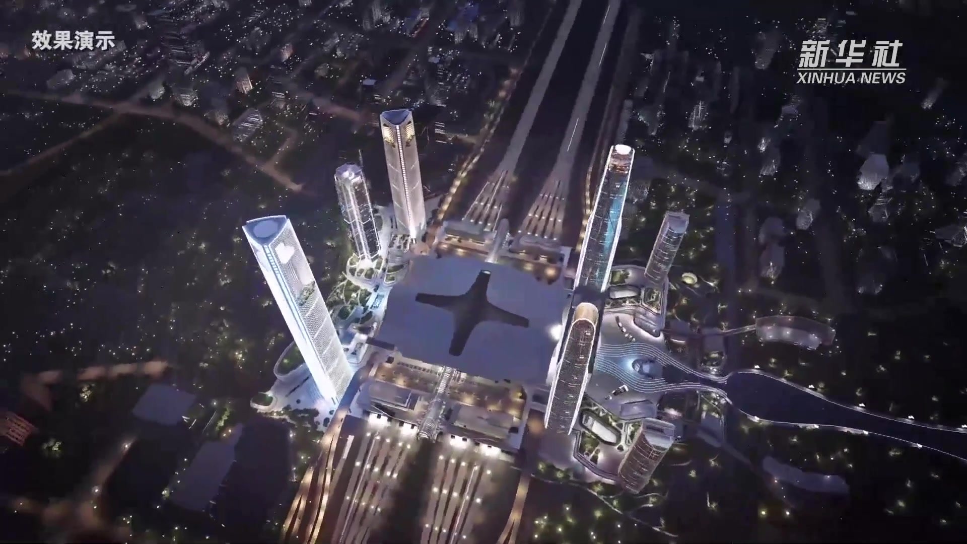 杭州西站枢纽北综合体项目建设全面完成地下部分施工