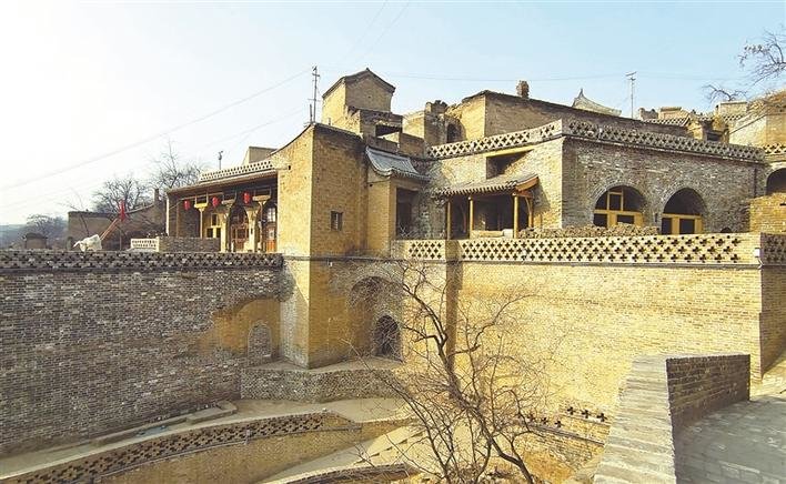 张家塔村古建筑一角