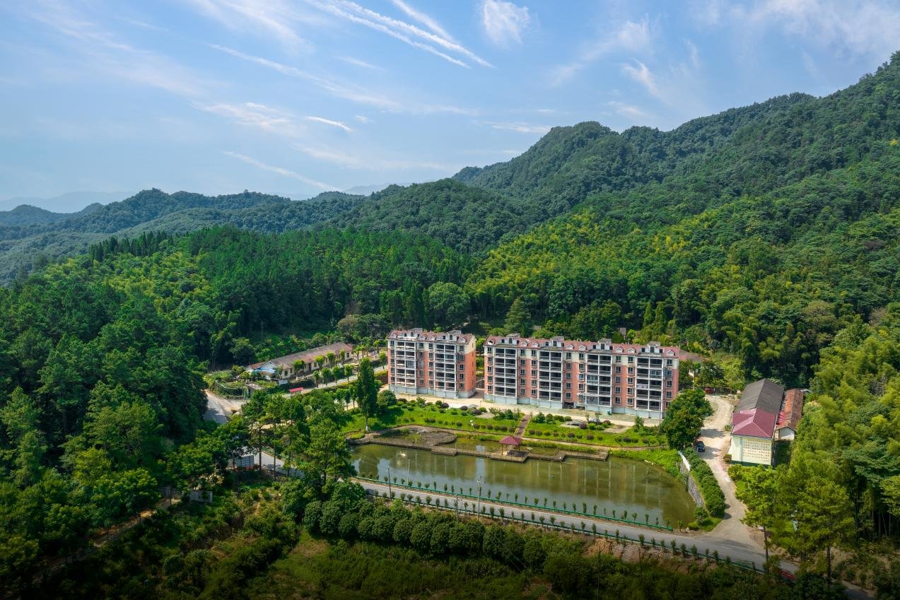 永修县国有生态林场附坝工区全景(程应明摄)