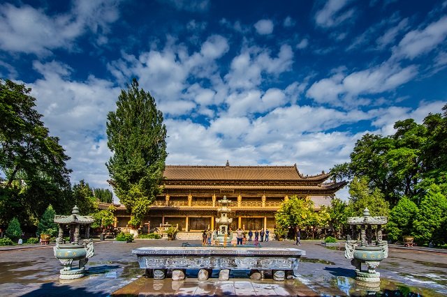 张掖大佛寺景区