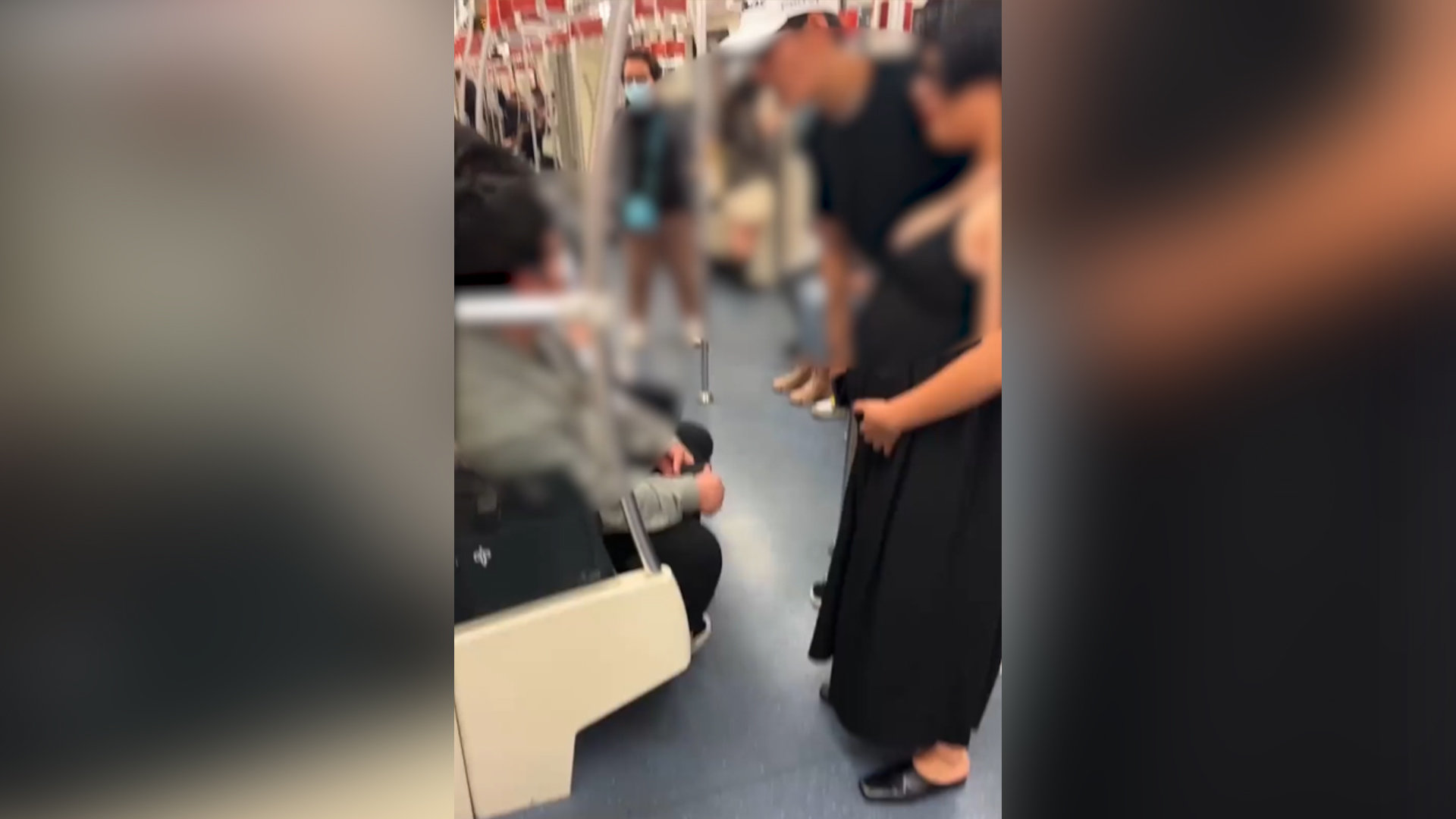 地铁内孕妇大声斥责男子不让座：声音太小听不到？我看你今天让不让