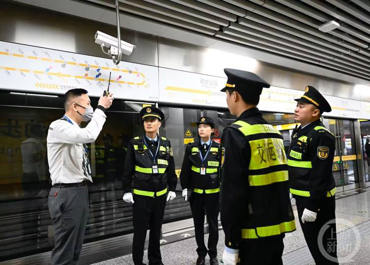 持续到9月底 重庆交通执法部门开展轨道交通防汛检查(图2)