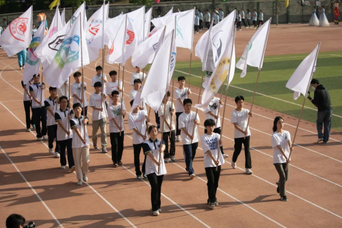 西安外事技工学校第十一届体育运动会盛大开幕