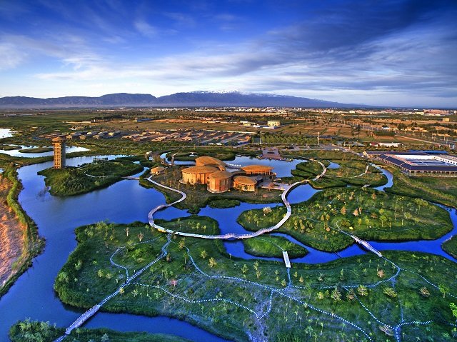 张掖湿地公园 作者:吴玮