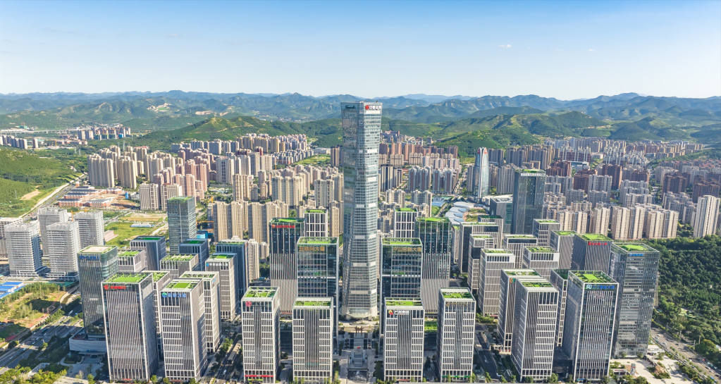 (汉峪金谷外景图)