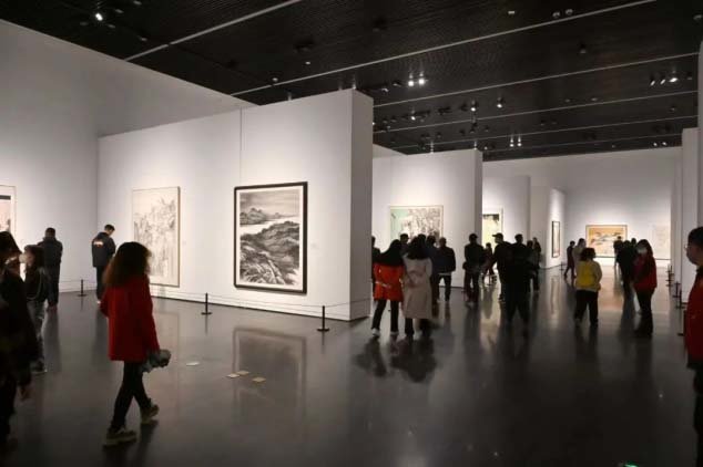 “轩辕情 中国梦”全国中国画书法篆刻作品展在郑州美术馆开幕凤凰网河南_凤凰网