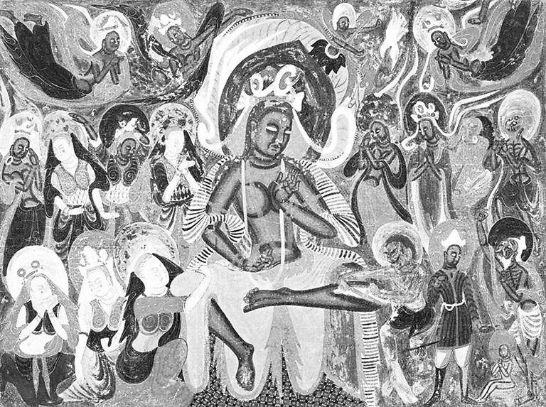 《尸毗王本生故事图》