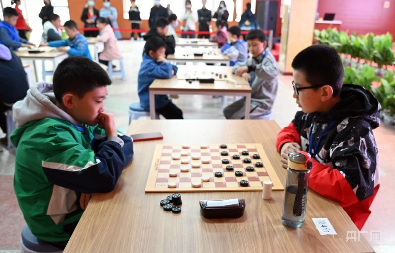 比赛现场（央广网发 甘肃棋院 供图）