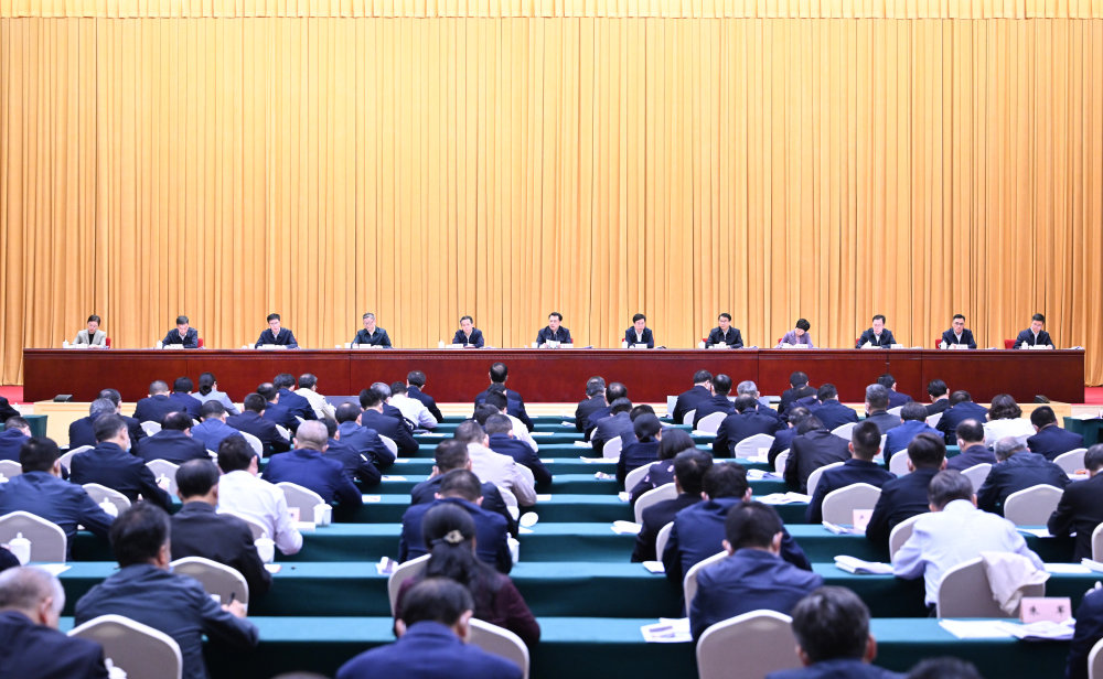 4月23日，市委召开区县委书记和部门一把手2023年第一季度例会。苏思 摄/视觉重庆