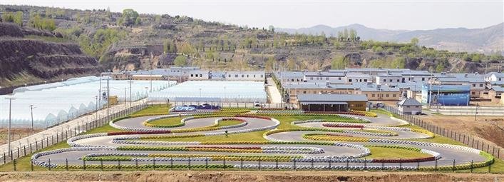 500米卡丁车项目全景
