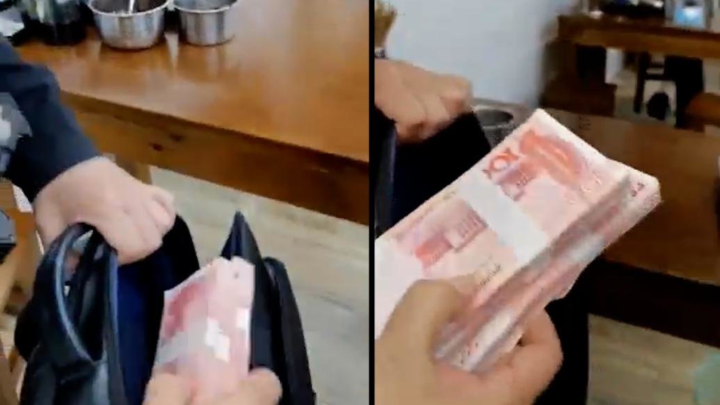 客人在饭店就餐后遗落钱款,店主报警归还_凤凰网视频_凤凰网