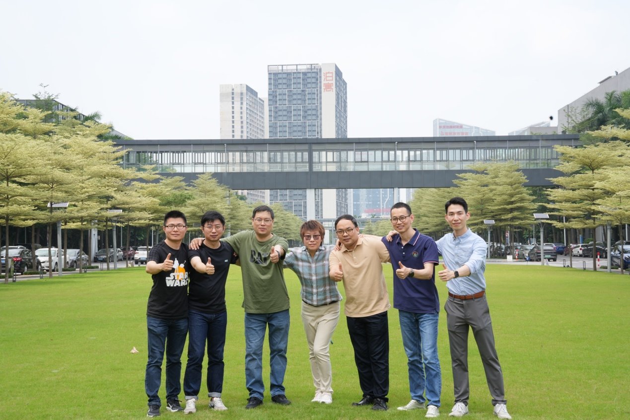 美的集团“下一代净味技术”研发团队部分核心成员，中为项目负责人王喆