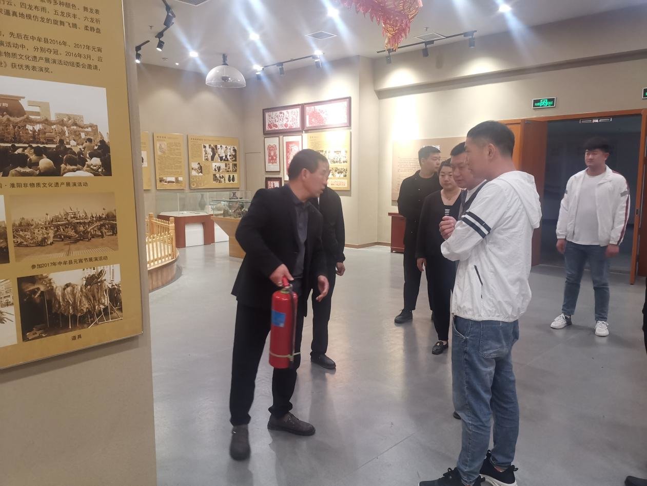 中牟縣文廣旅體局開展「五一」節前文物安全巡查