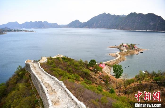 探访河北迁西“水下长城”：水库横切长城雄关镶入碧波