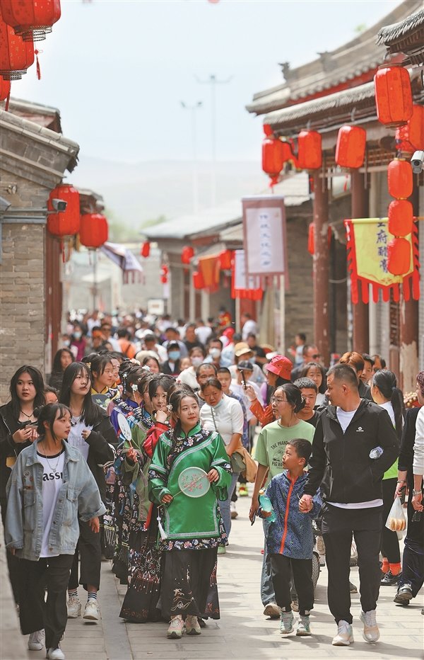 “五一”期间晋中文旅市场强劲复苏人气火爆