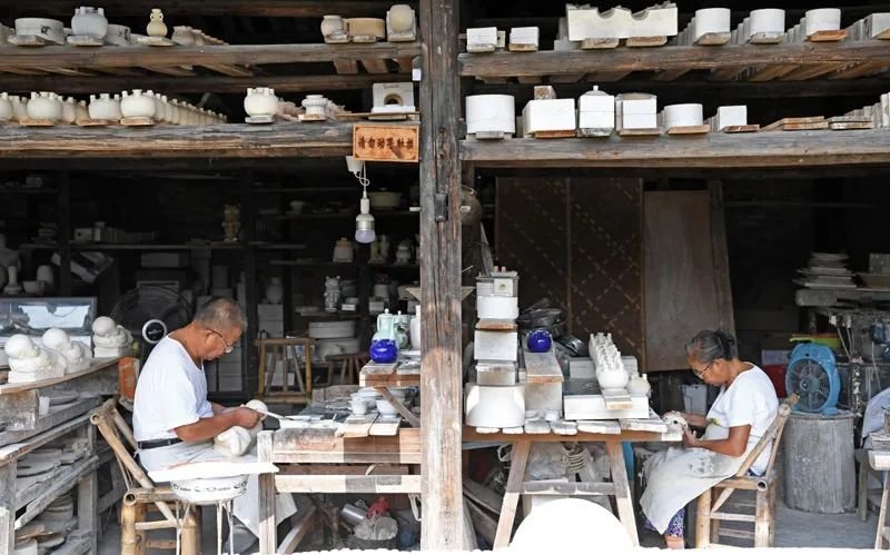 景德镇陶瓷文化生态保护实验区 新华社 万象 摄