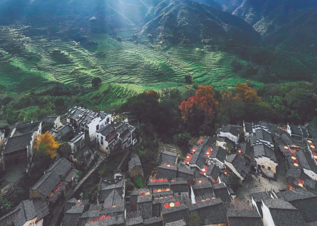 婺源县篁岭景区 江西日报全媒体记者燕摄