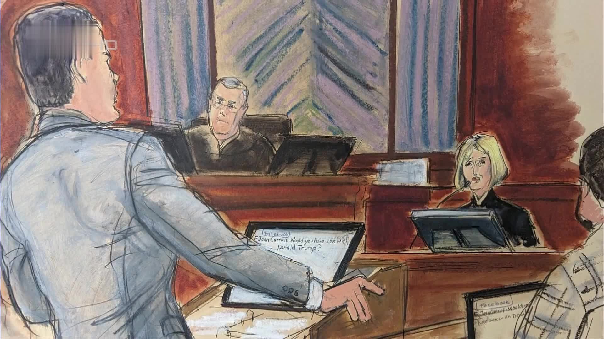 特朗普律师要求宣告性侵案审判无效被驳