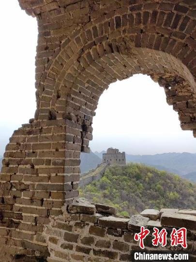 图为城子峪长城。 张鹤珊 摄