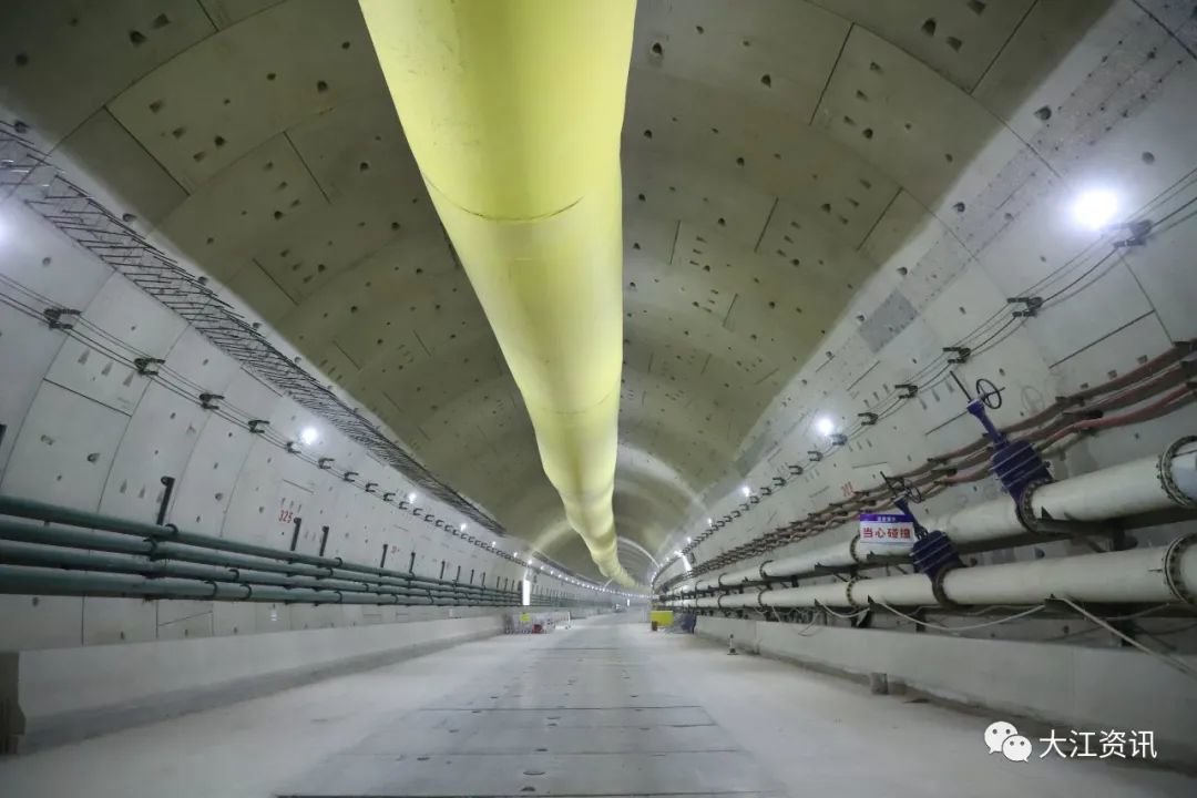 ▲“皖江第一隧”——芜湖城南过江隧道力争2024年底建成通车