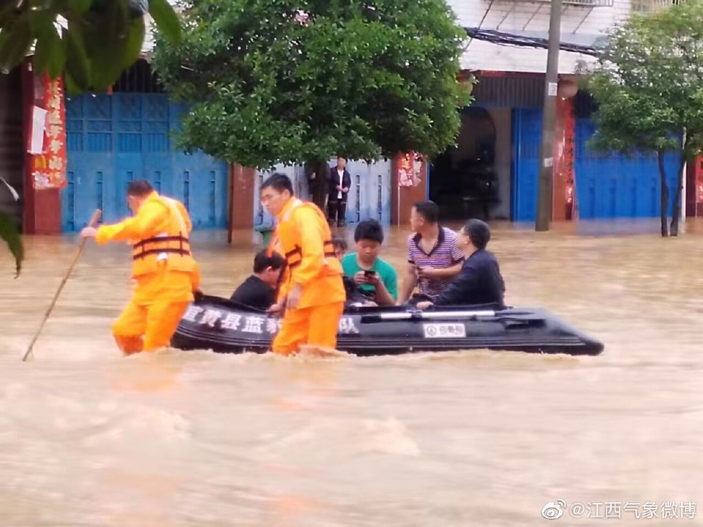 江西抚州多个乡镇遭特大暴雨，市应急局：被困人员均已转移