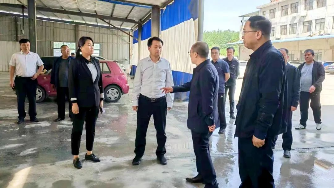 金诚汽修店,北环路停车场督导检查大气污染治理情况,副县长杨利荣参加