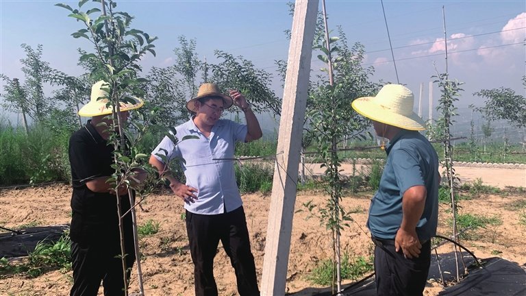 湖北科技学院杨剑锋博士在吉县调研