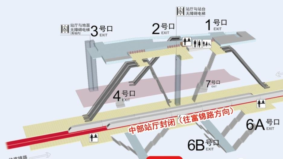 上海地铁1号线莲花路站启动改造，5月9日起部分站厅封闭